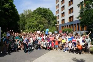 Les membres de l’association lors de l’assemblée générale