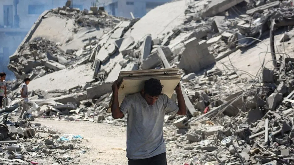 Par la guerre à Gaza, de nombreux Palestiniens ont dû fuir