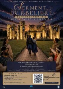 Affiche du spectacle « Le Serment de la Durbelière »